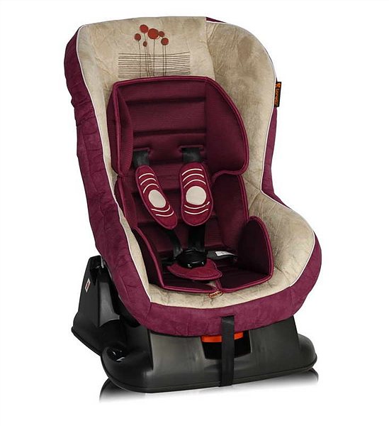 Автокресло Bertoni GRAND PRIX (violet&pink flowers)